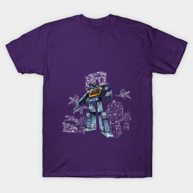 Masterpiece Soundwave T-Shirt by Draconis130